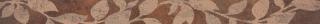 Rako Rush WLAVP520, listela, tmavě hnědá, mat-lesk, 60 x 4,8 x 0,8 cm
