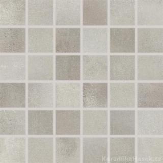 Rako Via DDM05711 mozaika, šedá, 30 x 30 x 0,8 cm