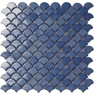 Vidrepur Soul Dark Blue, mozaika, modrá, lesklá, 32,4 x 31,7 x 0,45 cm