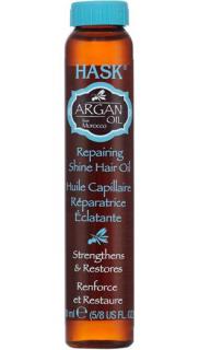 HASK obnovující olej na vlasy a arganovým olejem 18ml