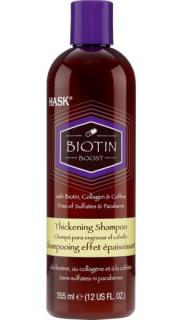 HASK šampon pro husté vlasy s biotinem, kolagenem a kávou 355ml