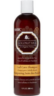 HASK šampon pro kudrnaté vlasy s kokosovým mlékem a organickým medem 355ml