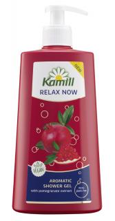 KAMILL aromatický vegan sprchový gel Relax Now - granátové jablko 500ml