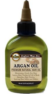 Sunflower Premium přírodní olej na vlasy argan 75ml