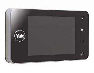 Digitální dveřní kukátko YALE DDV 4500 Memory+ (Dveřní digitální kukátko s 4  LCD obrazovkou)