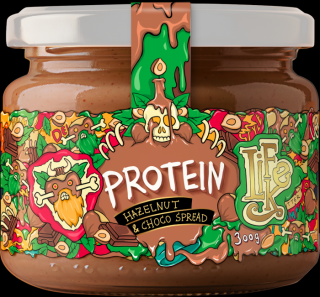 Protein hazelnut choco 300 g (Ořechový krém s proteinem s čokoládou)
