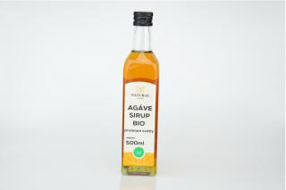 Sirup agavový světlý 500 ml (bio)