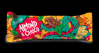 Tyčinka, Power Bar Almond Chocolate, 50 g (Mandle a čokoláda)