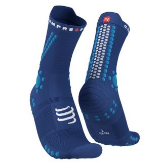 Compressport ponožky Pro Racing - modrá Velikost: L