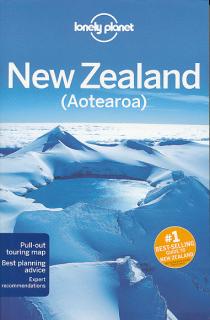 průvodce New Zealand 18.edice anglicky Lonely Planet - starší vydání