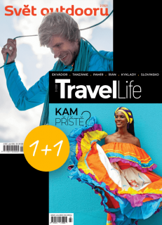Svět Outdooru a Travel Life - předplatné časopisů Délka: 1 rok (8 čísel)