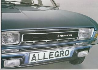 Austin Allegro 2 Range prospekt 1977 - 20 stran A4