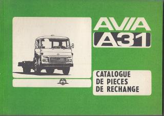 Catalogue de pieces de rechange Avia A31 - motokov