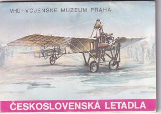 Československá letadla I - VOJENSKÉ HISTORICKÉ MUZEUM - 12 KS POHLEDNIC - VL- BIDLO