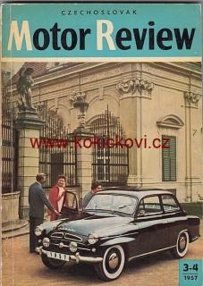 CZECHOSLOVAK Motor - Revue - 1957 - Škoda, Tatra, Praga - PROSPEKTOVÝ KATALOG VOZIDEL