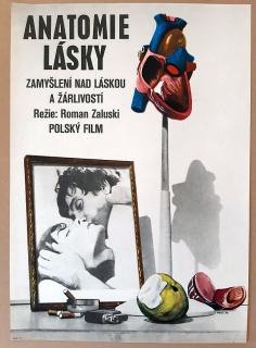 FILMOVÝ PLAKÁT A3 - ANATOMIE LÁSKY