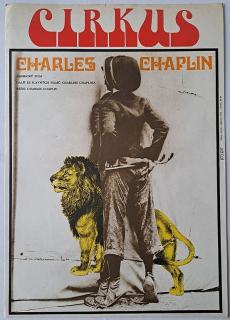 FILMOVÝ PLAKÁT A3 CIRKUS - CHARLIE CHAPLIN
