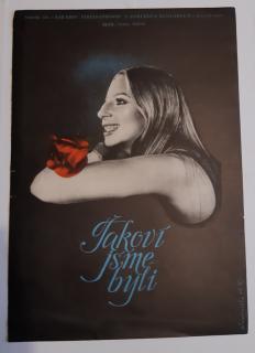 FILMOVÝ PLAKÁT A3 - TAKOVÍ JSME BYLI - Barbra Streisand - Robert Redford