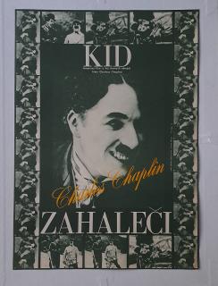 FILMOVÝ PLAKÁT KID - ZAHALEČI - CHARLIE CHAPLIN - A3