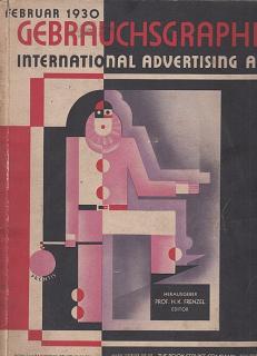 Gebrauchsgraphik International Advertising Art Februar 1930 - REYNALDO LUZA - STUDIE