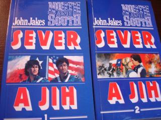 John Jakes - Sever a jih 1.,2. díl, 2 svazky (1992)