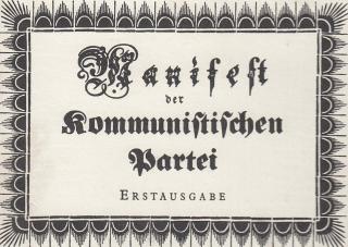 Manifest komunistické strany - Manifest der Kommunistischen Partei Marx, Karl und Fr. Engels Verlag: Dietz Verlag, Erscheinungsort: Berlin, 1973 -…