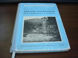Patočka, Cyril: Základy hydrologie pro zemědělce a lesníky, 1956