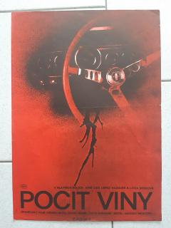 POCIT VINY - FILMOVÝ PLAKÁT A3 - EVA HAŠKOVÁ 1977