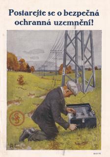 Siemens & Halske - MĚŘIČ UZEMNĚNÍ - REKLAMNÍ PROSPEKT ROK 1927 - A5 - 1 LIST - 2 STRANY