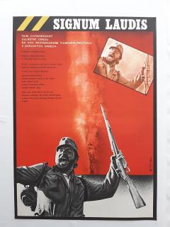 SIGNUM LAUDIS - FILMOVÝ PLAKÁT A3 - 1980