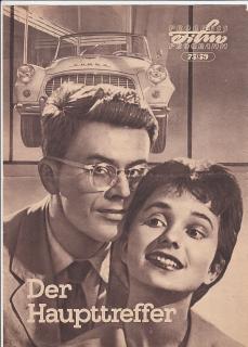 ŠKODA FELICIA DER HAUPTTREFFER / HLAVNÍ VÝHRA - FILMOVÝ PROGRAM A4. 1958