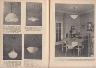 Světelná technika 1955 světlo lustr důlní lampa funkcionalismus