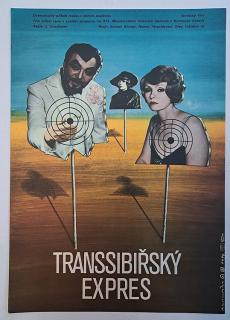 TRANSSIBIŘSKÝ EXPRES - FILMOVÝ PLAKÁT A3 -  Dimitrij Kadrnožka