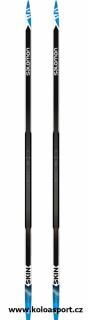 běžky Salomon RC SKIN medium 206cm 17/18 (doprodej sportovního modelu na klasiku se stoupacím páskem SKIN na váhu 80-90kg )
