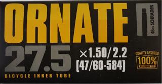 duše ORNATE 27,5x1,5/2,2 AV48mm (47/60-584) (mtb duše 27,5 palců prodloužený autventilek)