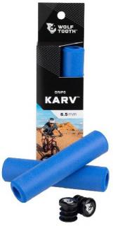 gripy WOLF TOOTH Karv Grips 6,5 mm blue