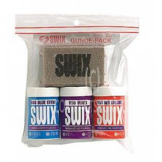 sada vosků SWIX P0019 (zvýhodněný set stoupacích vosků a korku)