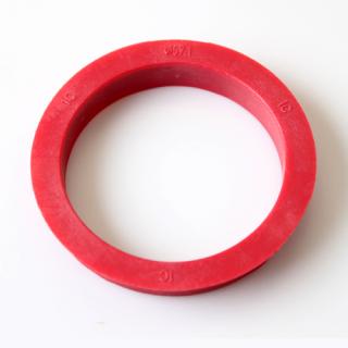 Centrovací kroužek 68,0 / 57,1 plast, přesah kužele 4mm (Vymezovací kroužky do kol)
