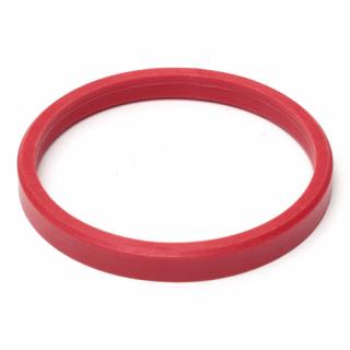 Centrovací kroužek 72,0 / 64,1 plast, tmavě červená, bez osazení (Vymezovací kroužky do kol)