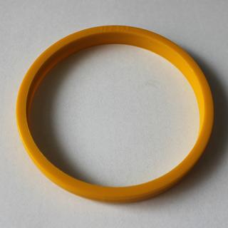 Centrovací kroužek 72,2 / 65,1 plast, světle žlutá, bez osazení (Vymezovací kroužky do kol)