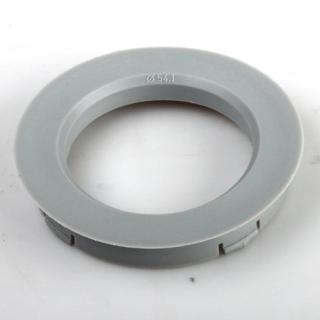 Centrovací kroužek 74,1 / 54,1 plast, světle šedá, přesah kužele 5mm (Vymezovací kroužky do kol)