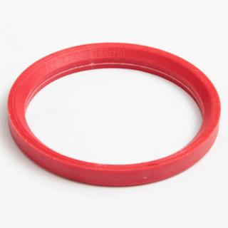 Centrovací kroužek 76,0 / 64,1 plast, tmavá červená, bez osazení (Vymezovací kroužky do kol)