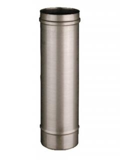 komínový díl - trubka 0,25m - DN 130mm (síla plechu 0,6mm) (komínová vložka 0,25 m  - DN 130 mm)