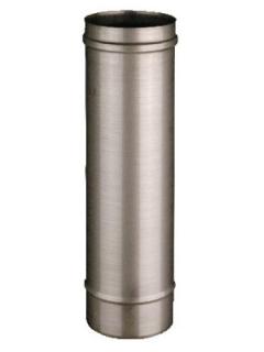 komínový díl - trubka 1m  - DN 120mm (síla plechu 0,6mm) (komínová vložka 1 m  - DN 120 mm)