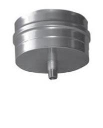 kondenzátní miska se spodním odtokem kondenzátu - DN 110mm (komínová jímka, miska - DN 110mm)