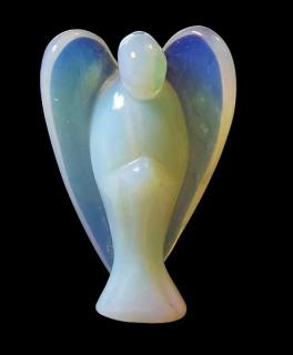 Anděl Opalit (měsíční kámen)  7,5cm