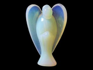 Anděl Opalit (měsíční kámen)  vel.5cm