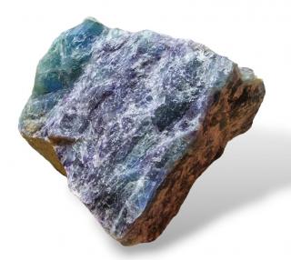Fluorit surový TOP JAKOST 0,961kg (vel.cca 9x9,8x7cm)