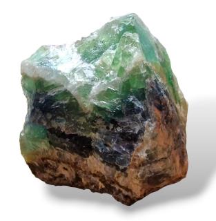 Fluorit surový TOP JAKOST 1,496kg (vel.cca 10,4x11x10,2cm)