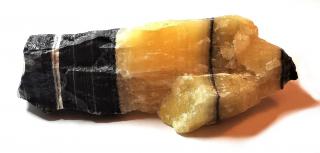 Kalcit surový pruhovaný váha 0,798kg (vel.cca 18x9x6cm)